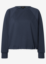 Load image into Gallery viewer, MORE AND MORE&lt;BR&gt;
Sweat Shirt&lt;BR&gt;
Navy&lt;BR&gt;
