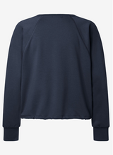 Load image into Gallery viewer, MORE AND MORE&lt;BR&gt;
Sweat Shirt&lt;BR&gt;
Navy&lt;BR&gt;
