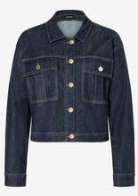 Load image into Gallery viewer, MORE AND MORE&lt;BR&gt;
Denim Jacket&lt;BR&gt;
Dark Blue&lt;BR&gt;
