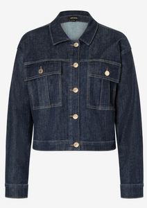 MORE AND MORE<BR>
Denim Jacket<BR>
Dark Blue<BR>