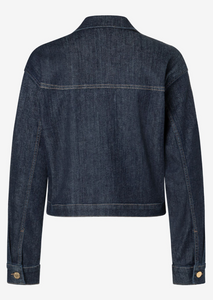 MORE AND MORE<BR>
Denim Jacket<BR>
Dark Blue<BR>