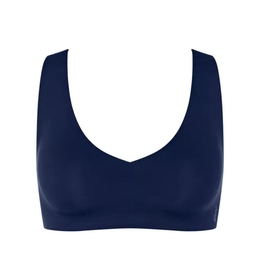 TRIUMPH<BR>
Sloggi Zero Feel Bralette<BR>
Navy<BR>