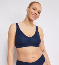 Load image into Gallery viewer, TRIUMPH&lt;BR&gt;
Sloggi Zero Feel Bralette&lt;BR&gt;
Navy&lt;BR&gt;
