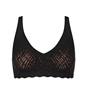 TRIUMPH<BR>
Sloggi Zero Feel Bliss Soft Bra<BR>
Black<BR>