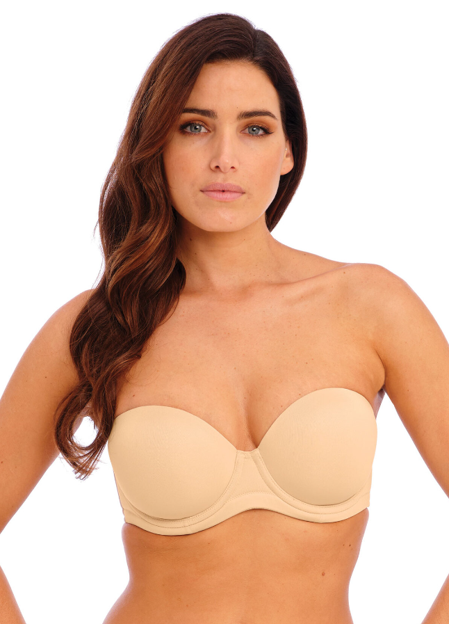 WACOAL<BR>
Red Carpet Nude Strapless Bra<BR>
Nude<BR>