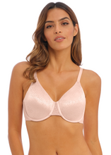 Load image into Gallery viewer, WACOAL&lt;BR&gt;
Back Appeal Classic Underwire Bra&lt;BR&gt;
Black, Rose dust&lt;BR&gt;
