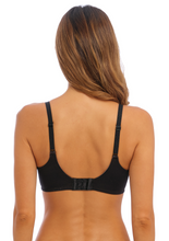 Load image into Gallery viewer, WACOAL&lt;BR&gt;
Back Appeal Classic Underwire Bra&lt;BR&gt;
Black, Rose dust&lt;BR&gt;
