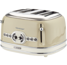 Load image into Gallery viewer, BLUESTEM GROUP&lt;BR&gt;
Ariete Vintage 4 Slice Toaster&lt;BR&gt;
Cream&lt;BR&gt;
