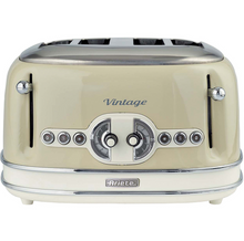 Load image into Gallery viewer, BLUESTEM GROUP&lt;BR&gt;
Ariete Vintage 4 Slice Toaster&lt;BR&gt;
Cream&lt;BR&gt;
