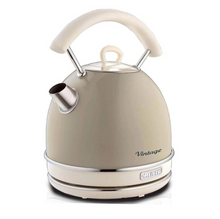 Load image into Gallery viewer, BLUE STEM GROUP&lt;BR&gt;
Ariete Vintage 1.7L Dome Kettle&lt;BR&gt;
Cream&lt;BR&gt;
