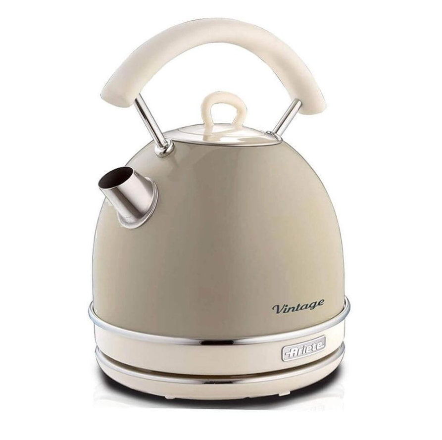 BLUE STEM GROUP<BR>
Ariete Vintage 1.7L Dome Kettle<BR>
Cream<BR>