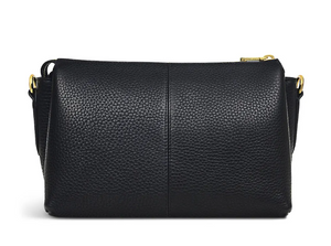 RADLEY LONDON<BR>
Hillgate Place Chain Ziptop Crossbody Bag<BR>
Black<BR>