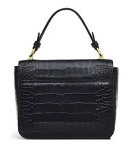 Load image into Gallery viewer, RADLEY LONDON&lt;BR&gt;
Hanley Close Faux Croc&lt;BR&gt;
Black&lt;BR&gt;
