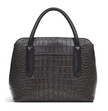 Load image into Gallery viewer, RADLEY LONDON&lt;BR&gt;
Liverpool Street Faux Crocthunder&lt;BR&gt;
Grey Small Multiway&lt;BR&gt;
