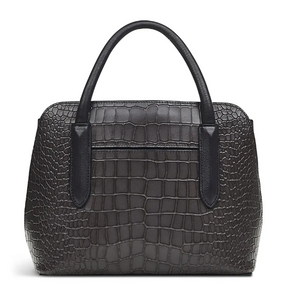 RADLEY LONDON<BR>
Liverpool Street Faux Crocthunder<BR>
Grey Small Multiway<BR>