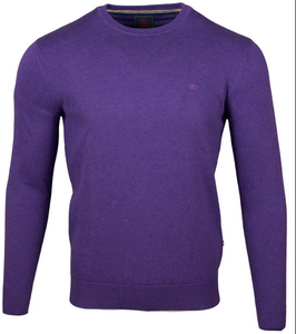 ANDRE<BR>
Achill Crew Neck<BR>
Forest, Navy, Purple<BR>