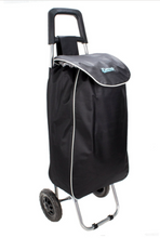 Load image into Gallery viewer, WOODENBRIDGE&lt;BR&gt;
Shopping Trolley&lt;BR&gt;
Black, Navy&lt;BR&gt;
