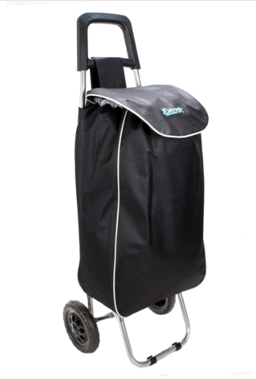 WOODENBRIDGE<BR>
Shopping Trolley<BR>
Black, Navy<BR>