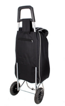 Load image into Gallery viewer, WOODENBRIDGE&lt;BR&gt;
Shopping Trolley&lt;BR&gt;
Black, Navy&lt;BR&gt;
