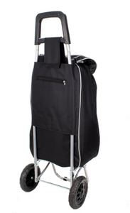 WOODENBRIDGE<BR>
Shopping Trolley<BR>
Black, Navy<BR>