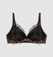 Load image into Gallery viewer, TRIUMPH&lt;BR&gt;
Amourette Charm Bralette&lt;BR&gt;
White, Black&lt;BR&gt;
