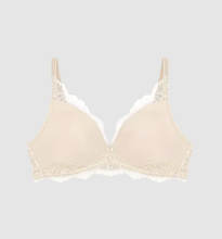 Load image into Gallery viewer, TRIUMPH&lt;BR&gt;
Amourette Charm Bralette&lt;BR&gt;
White, Black&lt;BR&gt;
