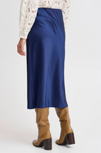 Load image into Gallery viewer, FRANSA&lt;BR&gt;
Nata Slip Skirt&lt;BR&gt;
Indigo&lt;BR&gt;
