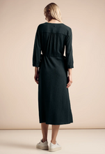 Load image into Gallery viewer, STREET ONE&lt;BR&gt;
Midi Dress&lt;BR&gt;
Hunter Green&lt;BR&gt;
