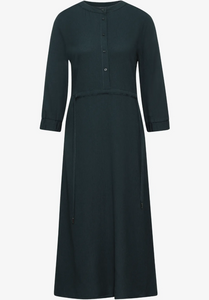 STREET ONE<BR>
Midi Dress<BR>
Hunter Green<BR>