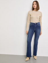 Load image into Gallery viewer, TAIFUN&lt;BR&gt;
Bootcut Jeans&lt;BR&gt;
Blue&lt;BR&gt;
