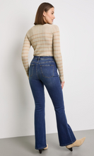 Load image into Gallery viewer, TAIFUN&lt;BR&gt;
Bootcut Jeans&lt;BR&gt;
Blue&lt;BR&gt;
