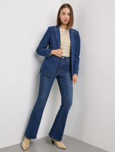 Load image into Gallery viewer, TAIFUN&lt;BR&gt;
Denim Blazer&lt;BR&gt;
Blue&lt;BR&gt;
