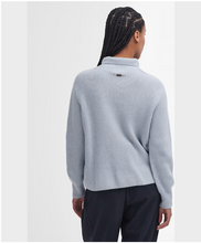 Load image into Gallery viewer, BARBOUR&lt;BR&gt;
Nora Knit Jumper&lt;BR&gt;
Pearl Blue&lt;BR&gt;
