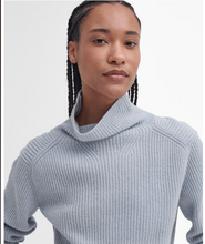 Load image into Gallery viewer, BARBOUR&lt;BR&gt;
Nora Knit Jumper&lt;BR&gt;
Pearl Blue&lt;BR&gt;
