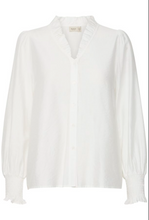 Load image into Gallery viewer, FRANSA&lt;BR&gt;
Amby Shirt&lt;BR&gt;
White&lt;BR&gt;
