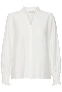 FRANSA<BR>
Amby Shirt<BR>
White<BR>