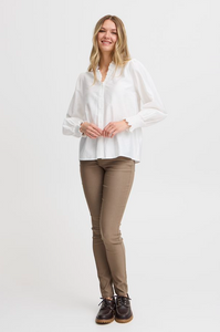 FRANSA<BR>
Amby Shirt<BR>
White<BR>