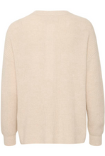 Load image into Gallery viewer, FRANSA&lt;BR&gt;
Bitte Knit Pullover&lt;BR&gt;
Stone&lt;BR&gt;
