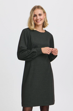 Load image into Gallery viewer, FRANSA&lt;BR&gt;
Blenda Dress&lt;BR&gt;
Green and Black&lt;BR&gt;
