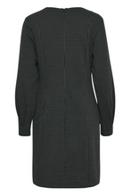 Load image into Gallery viewer, FRANSA&lt;BR&gt;
Blenda Dress&lt;BR&gt;
Green and Black&lt;BR&gt;
