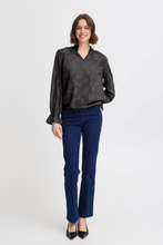 Load image into Gallery viewer, FRANSA&lt;BR&gt;
Lasi Blouse&lt;BR&gt;
Black&lt;BR&gt;
