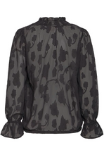 Load image into Gallery viewer, FRANSA&lt;BR&gt;
Lasi Blouse&lt;BR&gt;
Black&lt;BR&gt;
