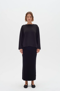 INWEAR<BR>
Gincent Top<BR>
Black<BR>