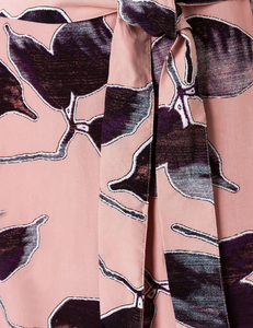 MORE AND MORE<BR>
Autumn Leaf Print Dress<BR>
Print<BR>