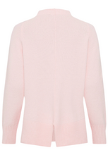 Load image into Gallery viewer, OLSEN&lt;BR&gt;
Long Sleeve Funnel Neck Pullover&lt;BR&gt;
Pink&lt;BR&gt;
