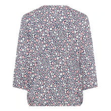 Load image into Gallery viewer, OLSEN&lt;BR&gt;
Women&#39;s Top&lt;BR&gt;
Navy/Pink&lt;BR&gt;
