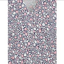 Load image into Gallery viewer, OLSEN&lt;BR&gt;
Women&#39;s Top&lt;BR&gt;
Navy/Pink&lt;BR&gt;
