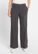 Load image into Gallery viewer, OLSEN&lt;BR&gt;
Anna Fit Wide Leg Corduroy Trousers&lt;BR&gt;
Slate&lt;BR&gt;
