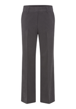 Load image into Gallery viewer, OLSEN&lt;BR&gt;
Anna Fit Wide Leg Corduroy Trousers&lt;BR&gt;
Slate&lt;BR&gt;
