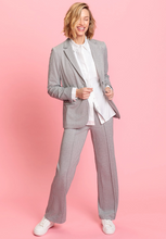 Load image into Gallery viewer, OLSEN&lt;BR&gt;
Herringbone Blazer&lt;BR&gt;
Grey&lt;BR&gt;
